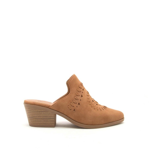 Restocked MONTANA Camel Cut Out Backless Bootie - Picture 3 of 5